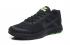 Nike Mens Air Zoom Pegasus 30 Black Green Running Shoes 599205-091