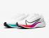 Nike Womens Air Zoom Pegasus 37 White Multi-Color Flash Crimson BQ9647-103