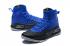 Under Armour UA Curry 4 IV High Men Basketball Shoes Black Royal Blue New Special