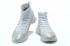 Under Armour UA Curry 4 IV High Men Basketball Shoes Silver White New Special