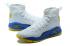Under Armour UA Curry IV 4 Men Basketball Shoes White Blue Yellow