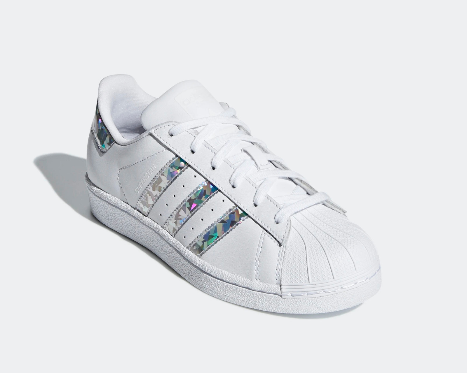Adidas Originals Superstar White Holographic Stripes F33889 - Sepsale