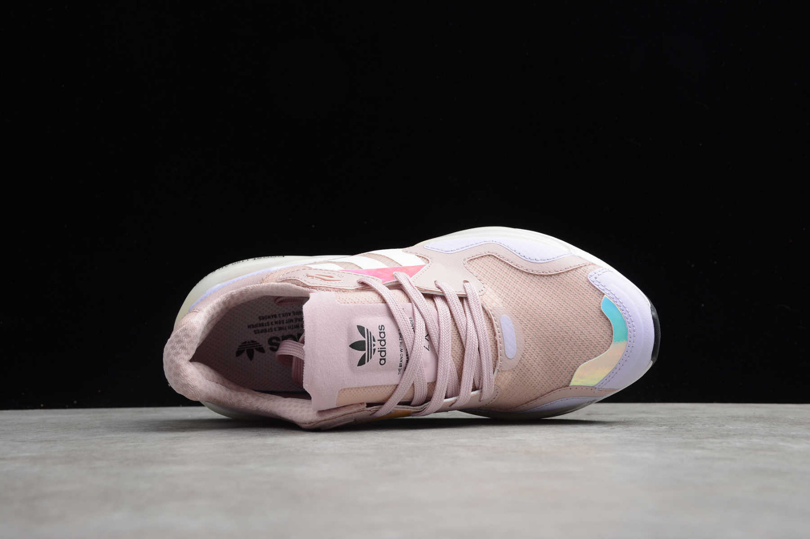 Adidas Originals ZX Pink Black Wite Shoes FV5384 - Sepsale