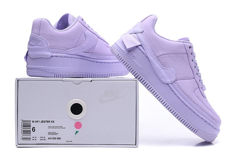 nike air force 1 low jester violet