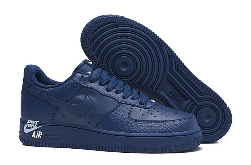 Nike Air Force 1 Low AF1 07 LTHR Dark Blue AJ7280-402 - Sepsale