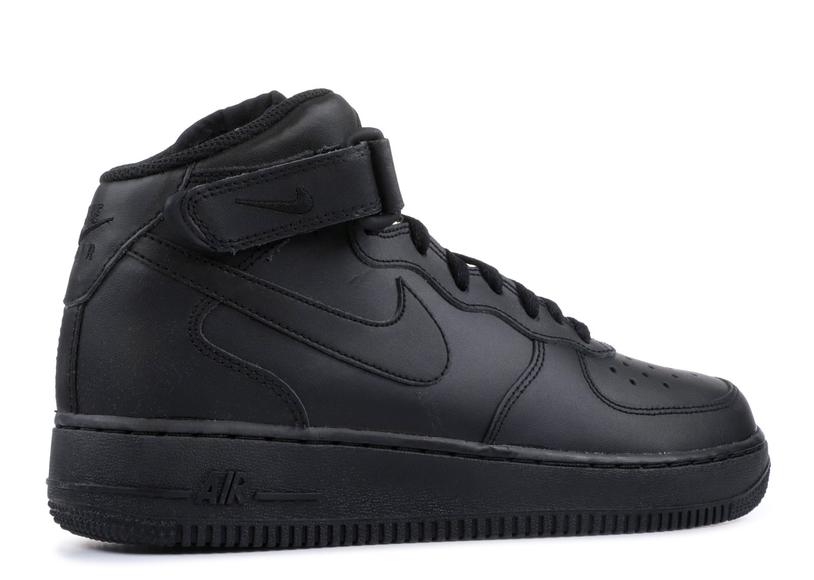 Nike Air Force 1 Mid GS Big Kids Sneakers Black 314195-004 - Sepsale