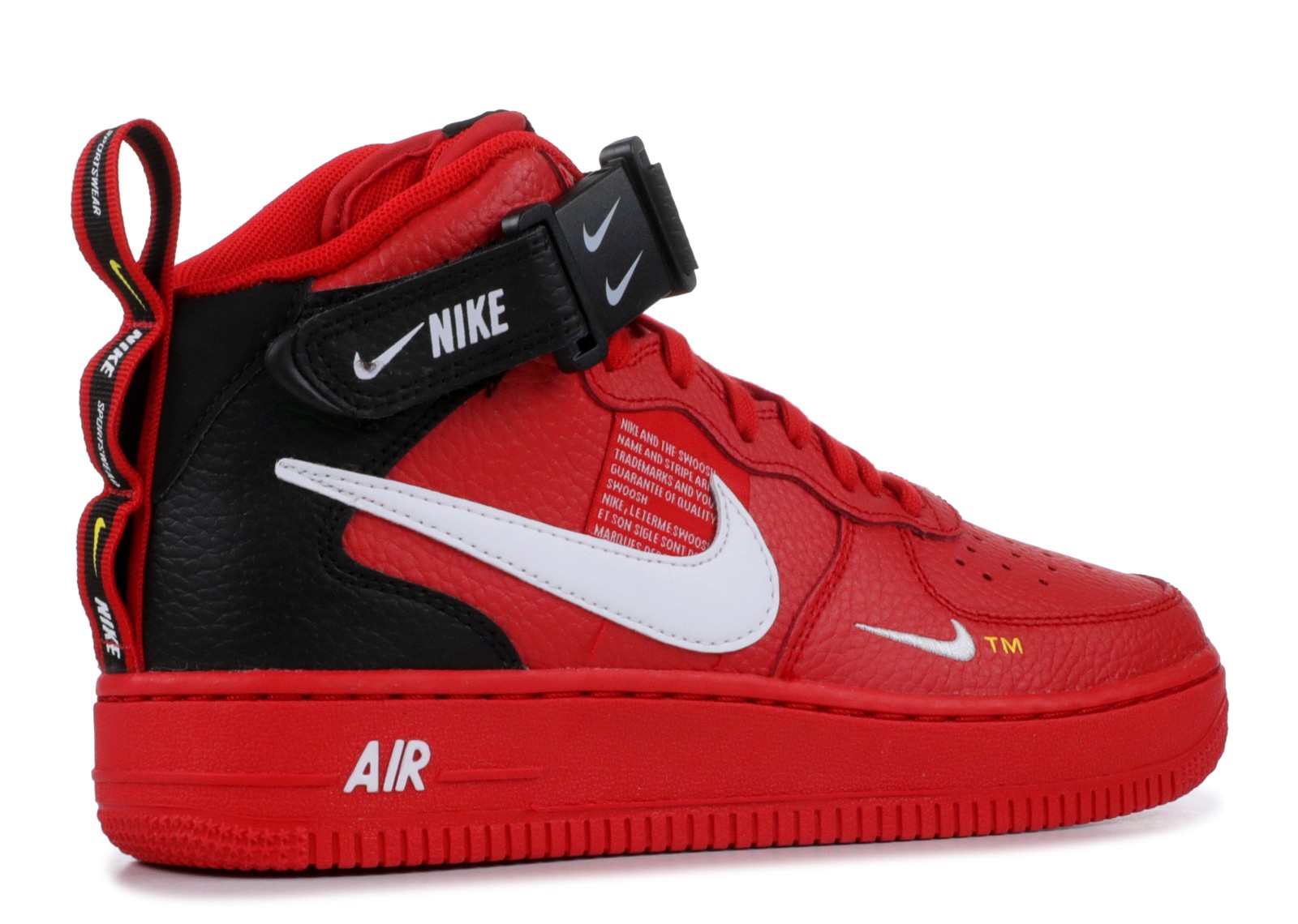 nike air force 1 lv8 university red