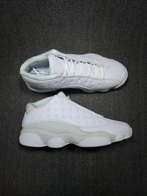 Nike Air Jordan XIII 13 Retro All White Men Shoes - Sepsale
