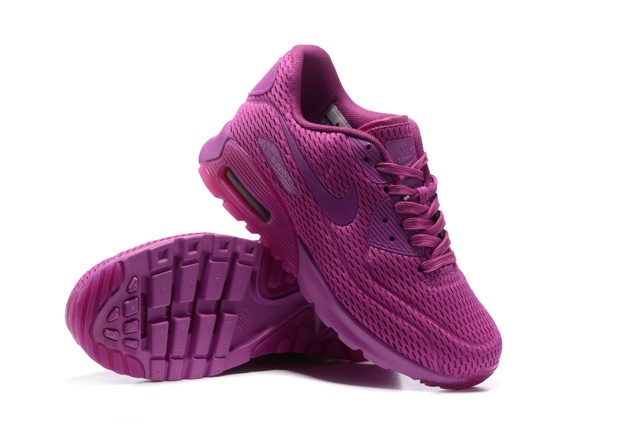 WMNS Nike Air Max 90 Ultra BR Breathe Shoes Hyper Violet Purple 725061 ...