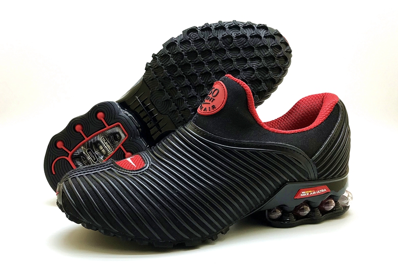 Nike Air Max Shox 2018 Running Shoes Black Red - Sepsale