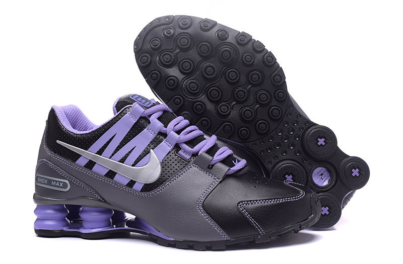 Nike Air Shox Avenue 803 black ash purple women Shoes - Sepsale