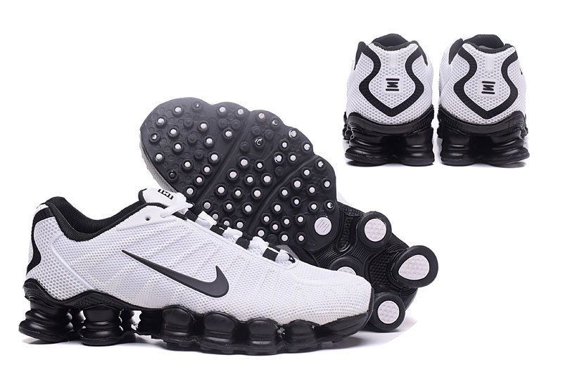 Nike Air Shox TLX 0018 TPU white black men Shoes - Sepsale