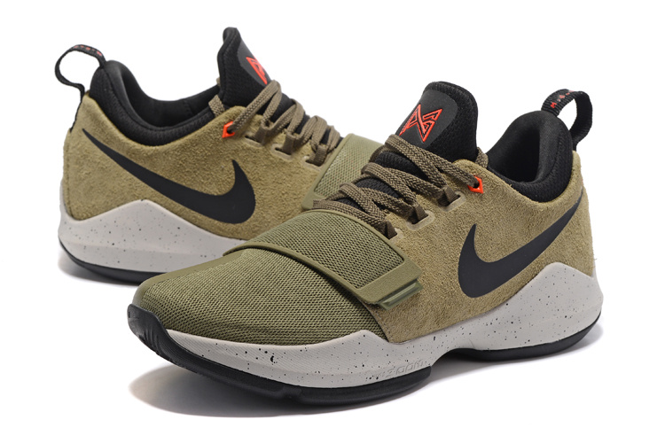 Nike Zoom PG 1 army green Men Basketball Shoes 878628-300 - Sepsale