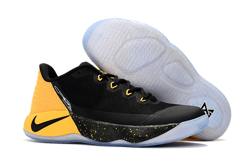 Nike Paul George PG2 Men Basketball Shoes Black Yellow Grey 878628 ...