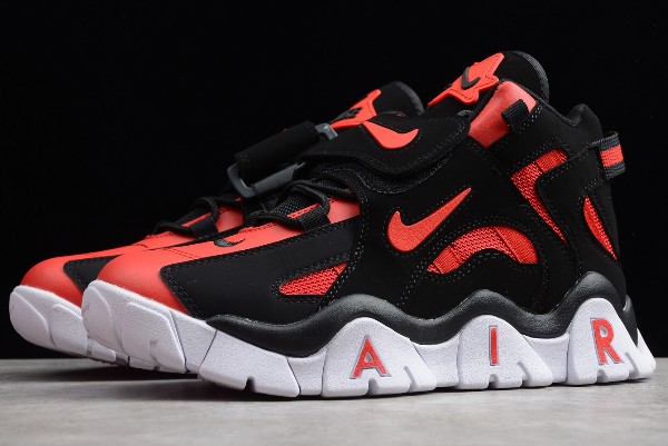 nike air barrage mid red