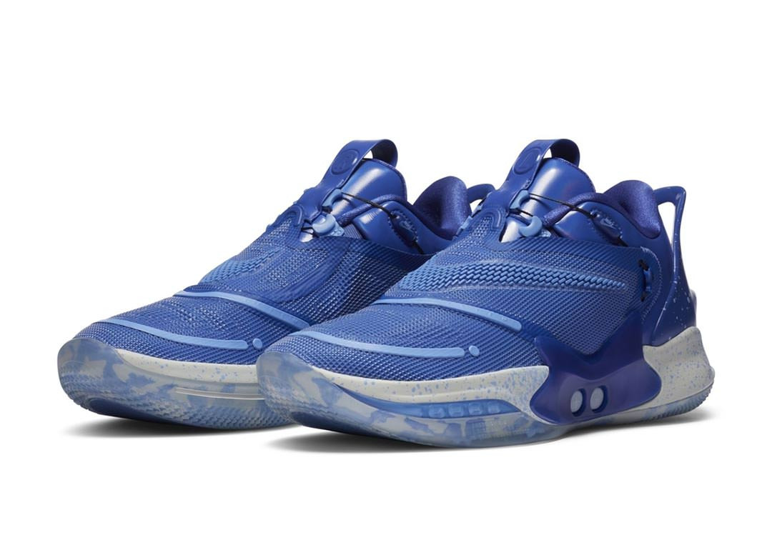 Nike Adapt BB 2.0 Royal Grey Blue Basketball Shoes BQ5397-400 - Sepsale