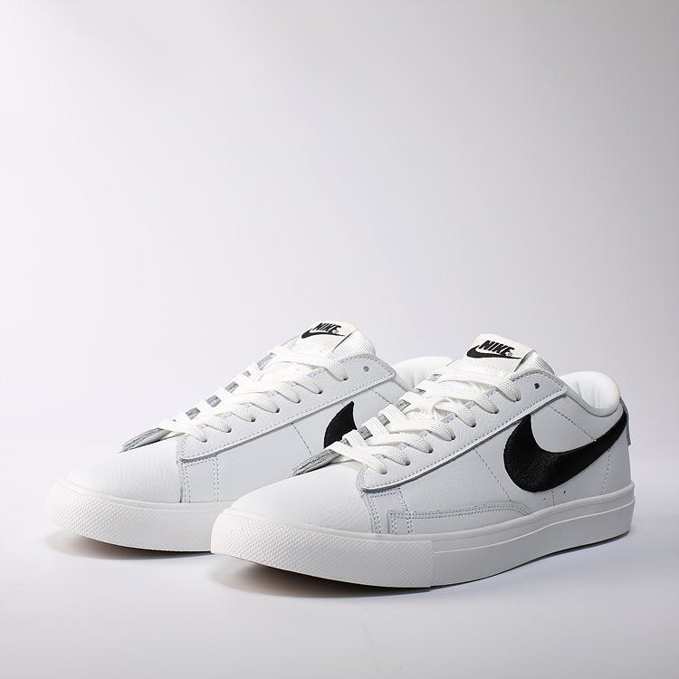 Nike Blazer Low 2017 Lifestyle Shoes Black White - Sepsale