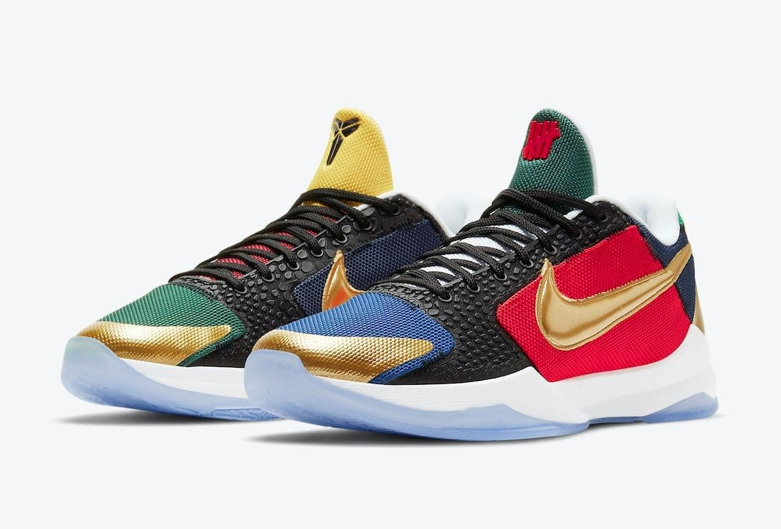 Undefeated x Nike Zoom Kobe 5 Protro What If Pack Special Box Multi ...