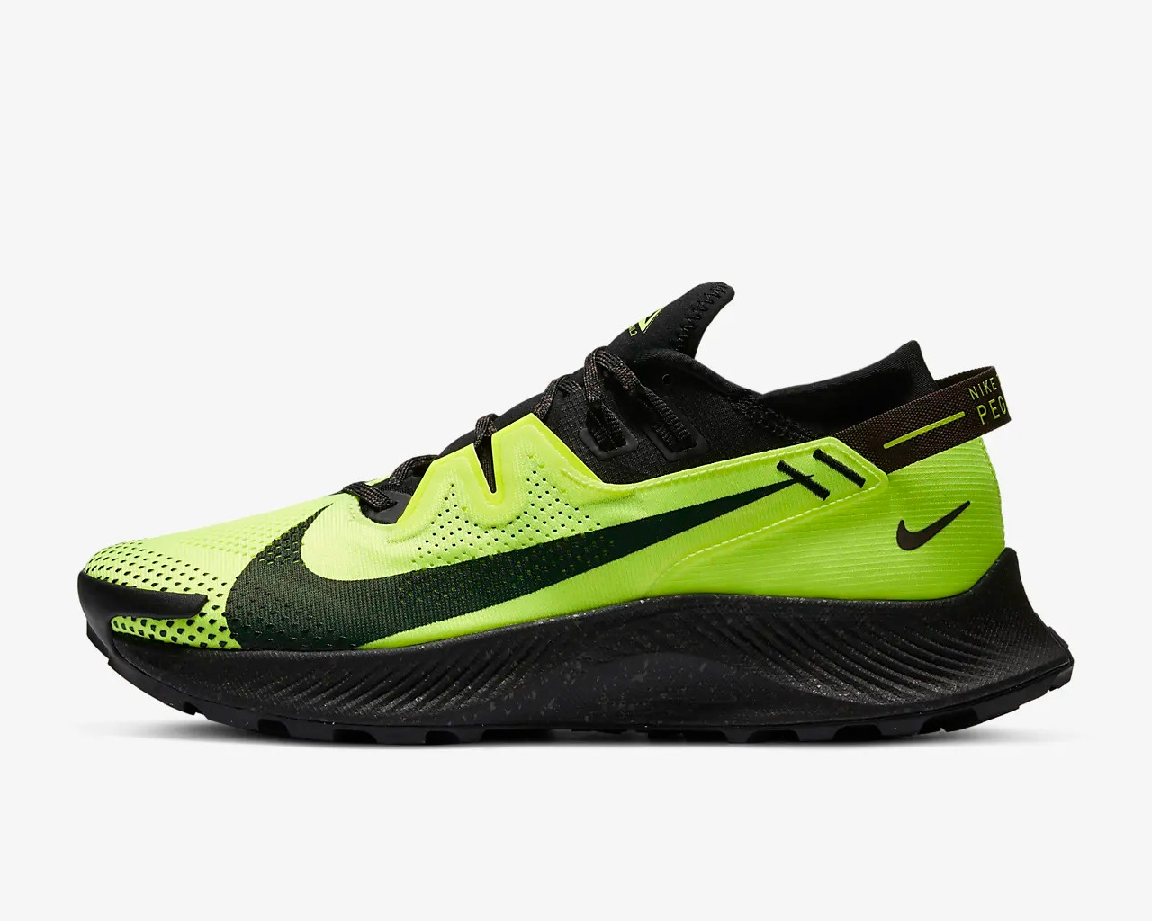 Nike Zoom Pegasus Trail 2 Volt Black Green DA4665-700 - Sepsale